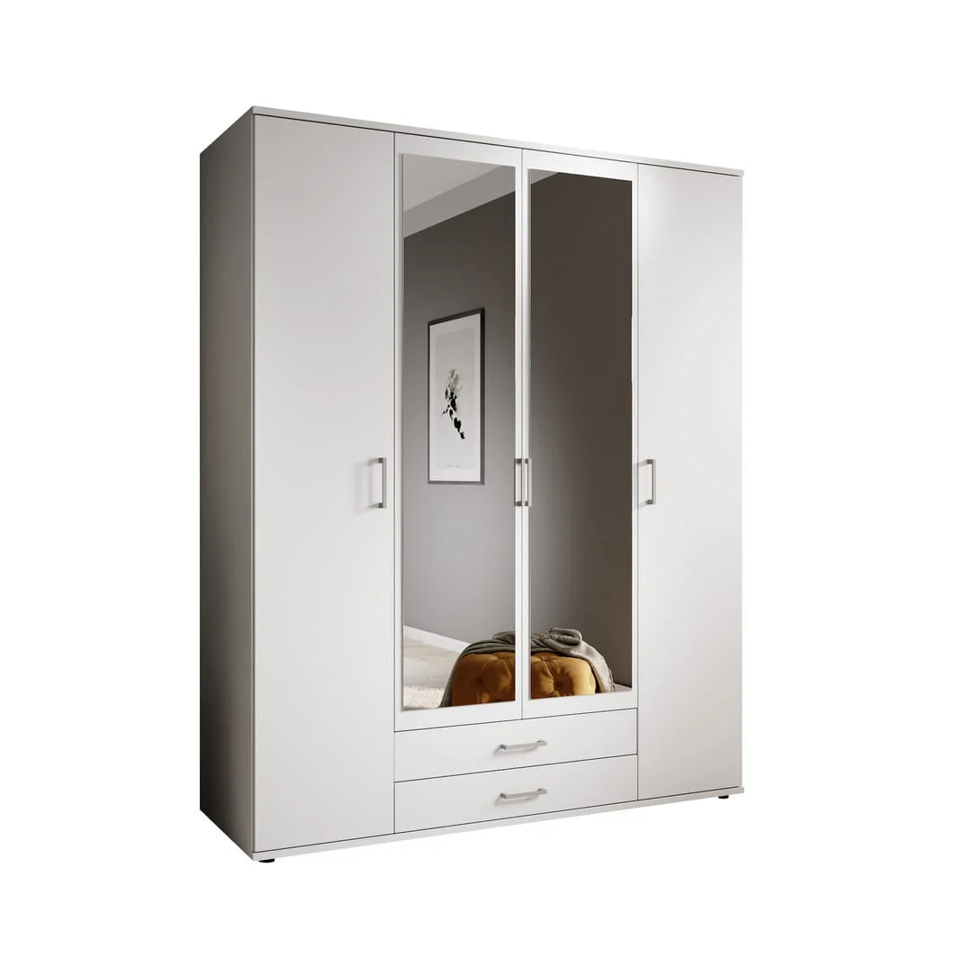 Karl Hinged Door Wardrobe 160cm - Image 3