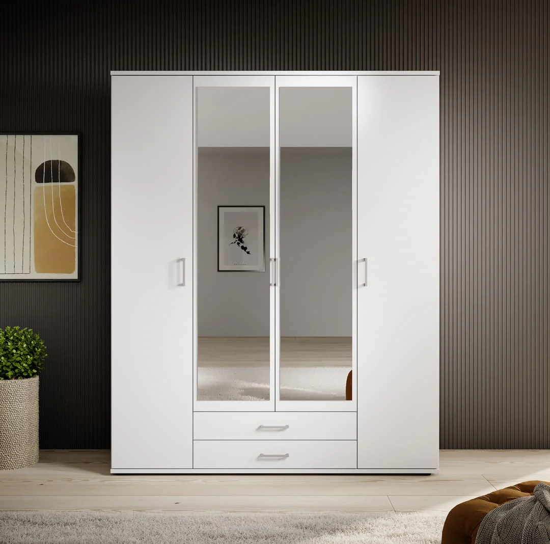 Karl Hinged Door Wardrobe 160cm - Image 5
