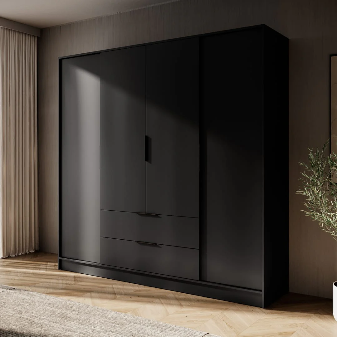 Kelly Hinged Door Wardrobe 206cm - Image 10