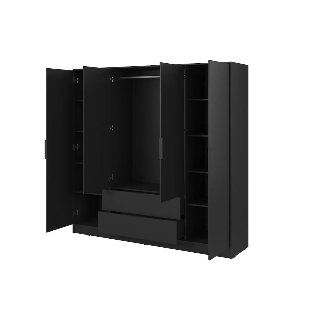 Kelly Hinged Door Wardrobe 206cm - Image 12