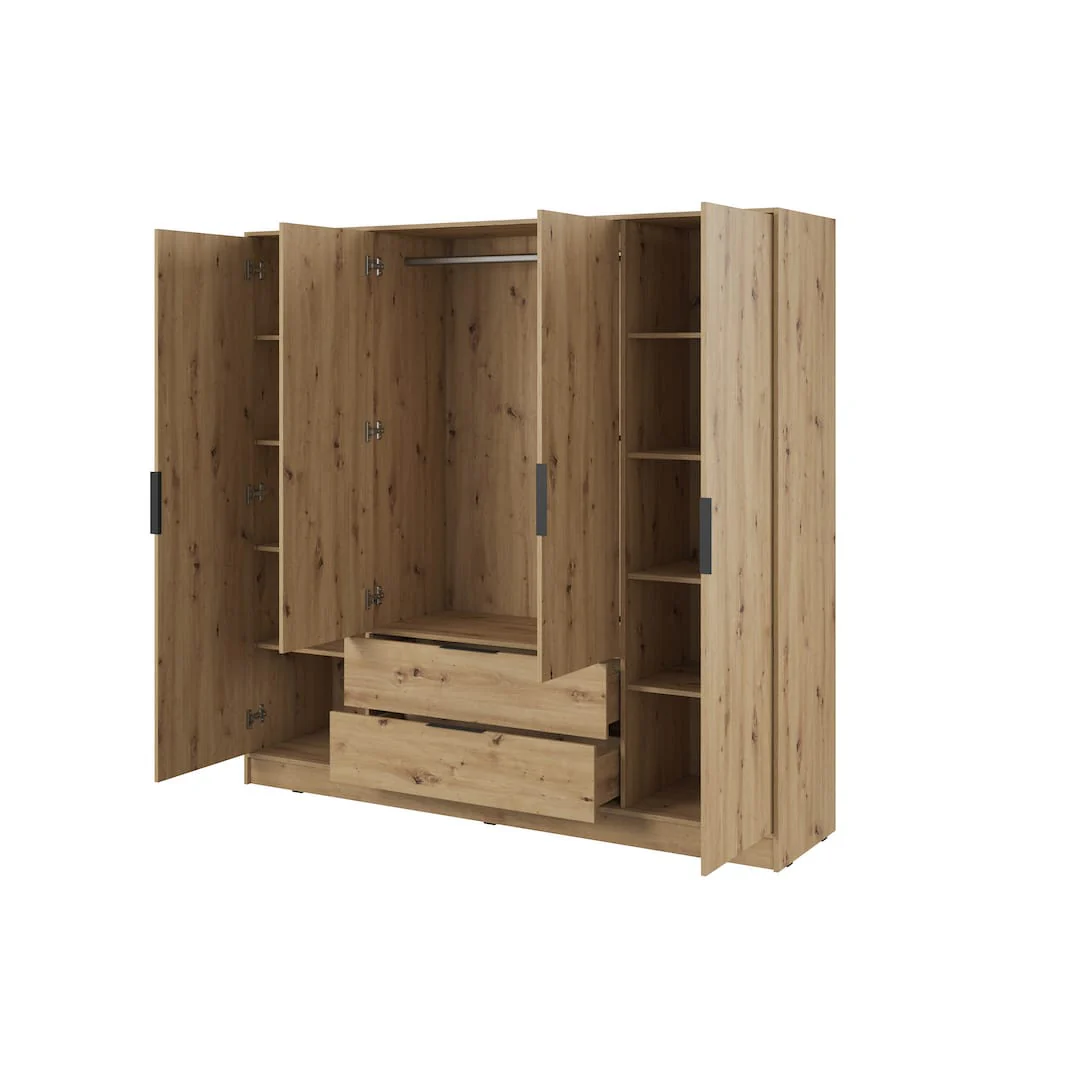 Kelly Hinged Door Wardrobe 206cm - Image 5