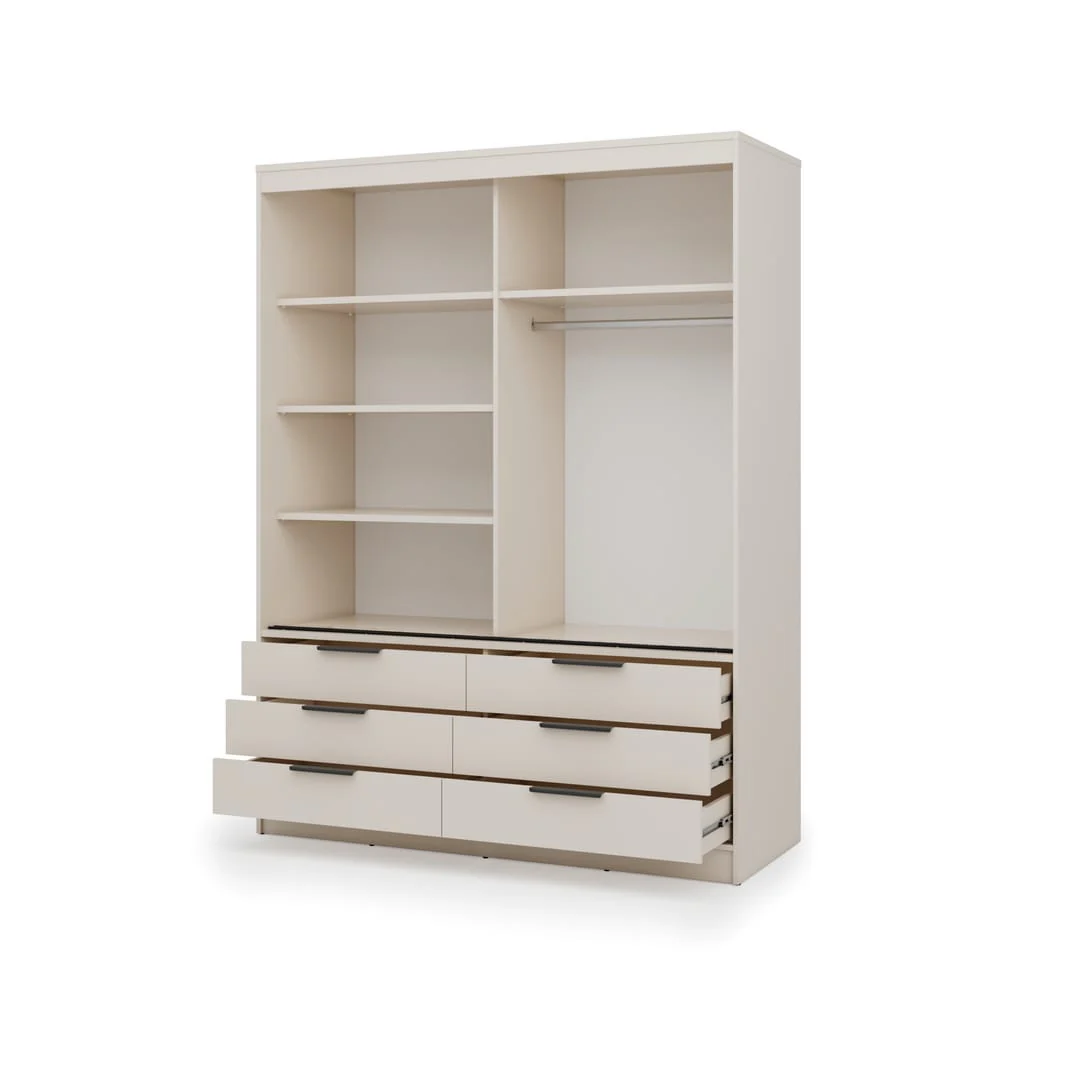 Kera Sliding Door Wardrobe 170cm - Image 10