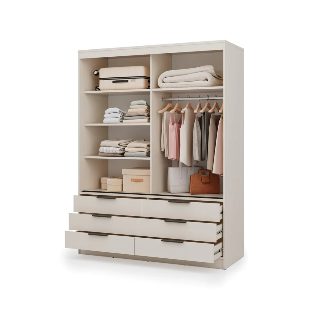 Kera Sliding Door Wardrobe 170cm - Image 11