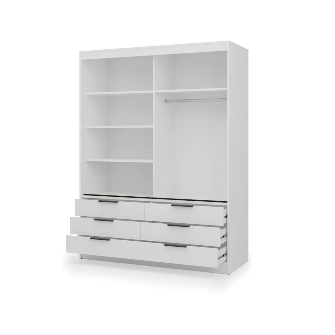 Kera Sliding Door Wardrobe 170cm - Image 3