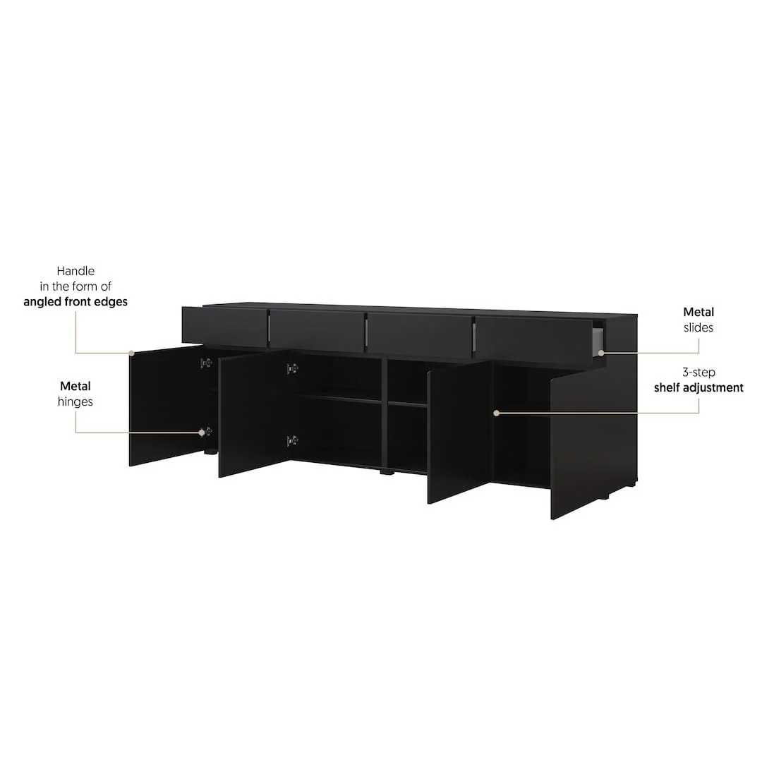 Kross 25 Sideboard Cabinet 225cm - Image 12