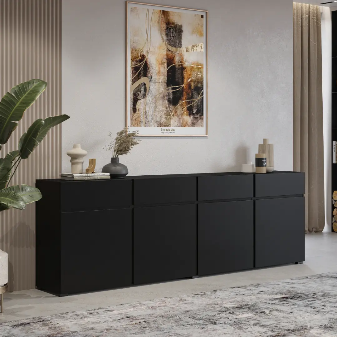 Kross 25 Sideboard Cabinet 225cm - Image 13