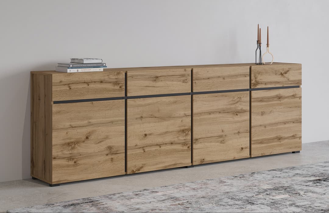 Kross 25 Sideboard Cabinet 225cm - Image 28