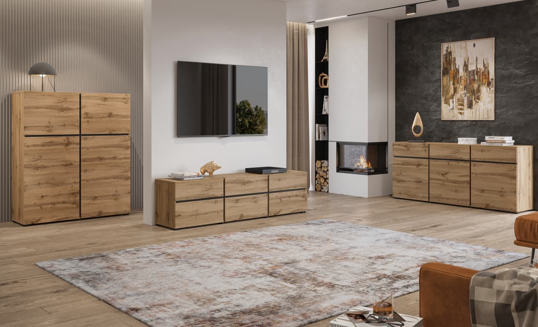Kross 25 Sideboard Cabinet 225cm - Image 30