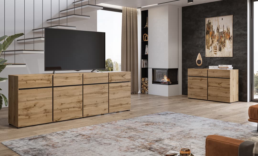 Kross 25 Sideboard Cabinet 225cm - Image 32