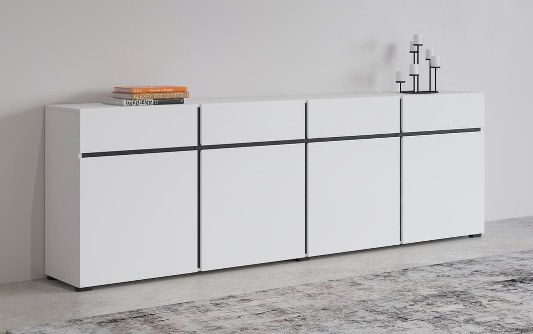 Kross 25 Sideboard Cabinet 225cm - Image 6