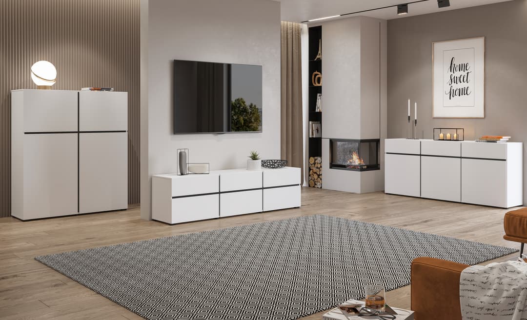 Kross 25 Sideboard Cabinet 225cm - Image 7