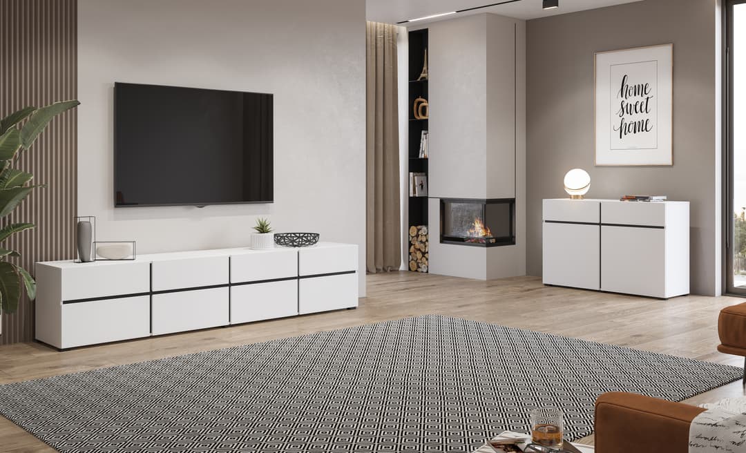 Kross 25 Sideboard Cabinet 225cm - Image 8