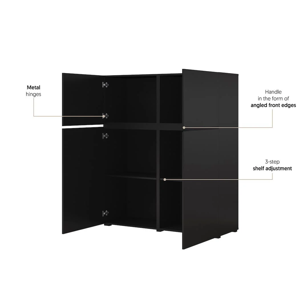 Kross 76 Highboard Cabinet 119cm - Image 10
