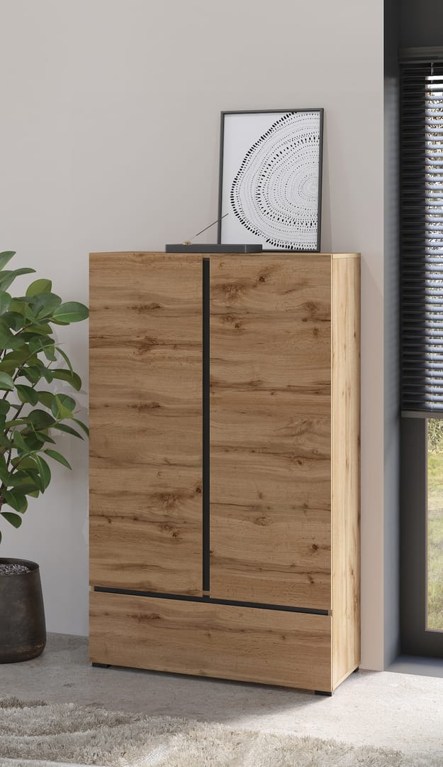 Kross Highboard Cabinet 89cm - Image 13