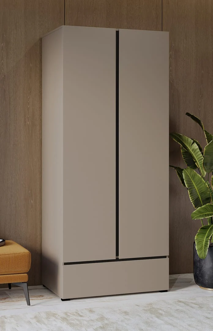 Kross Hinged Door Wardrobe 89cm - Image 12