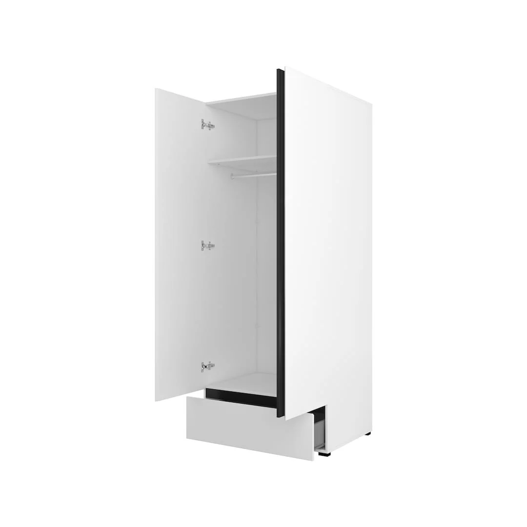 Kross Hinged Door Wardrobe 89cm - Image 2