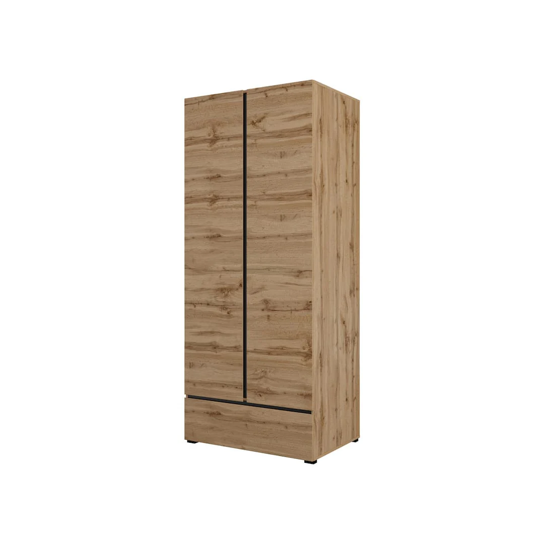 Kross Hinged Door Wardrobe 89cm - Image 8