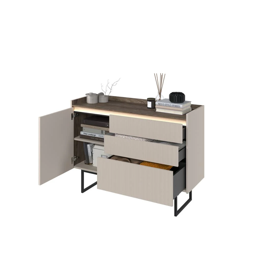 Lago LG-02 Sideboard Cabinet 118cm - Image 5