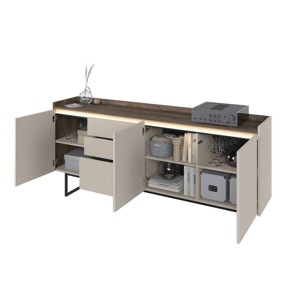 Lago LG-04 Sideboard Cabinet 192cm - Image 3