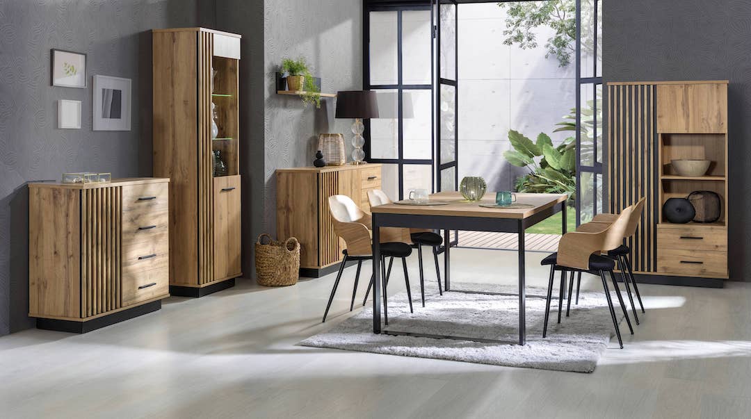 Lamelo LA14 Extendable Dining Table 160cm - Image 3