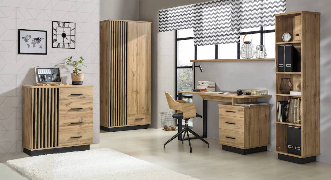 Lamelo LA5 Sideboard Cabinet 90cm - Image 3