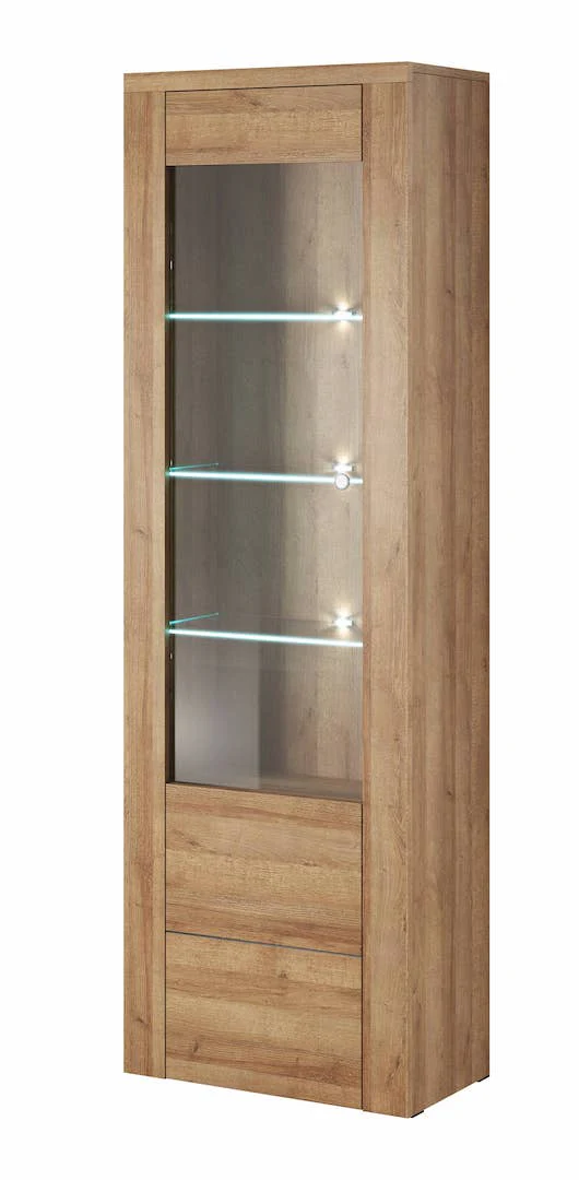 Larona 05 Tall Display Cabinet 65cm - Image 4