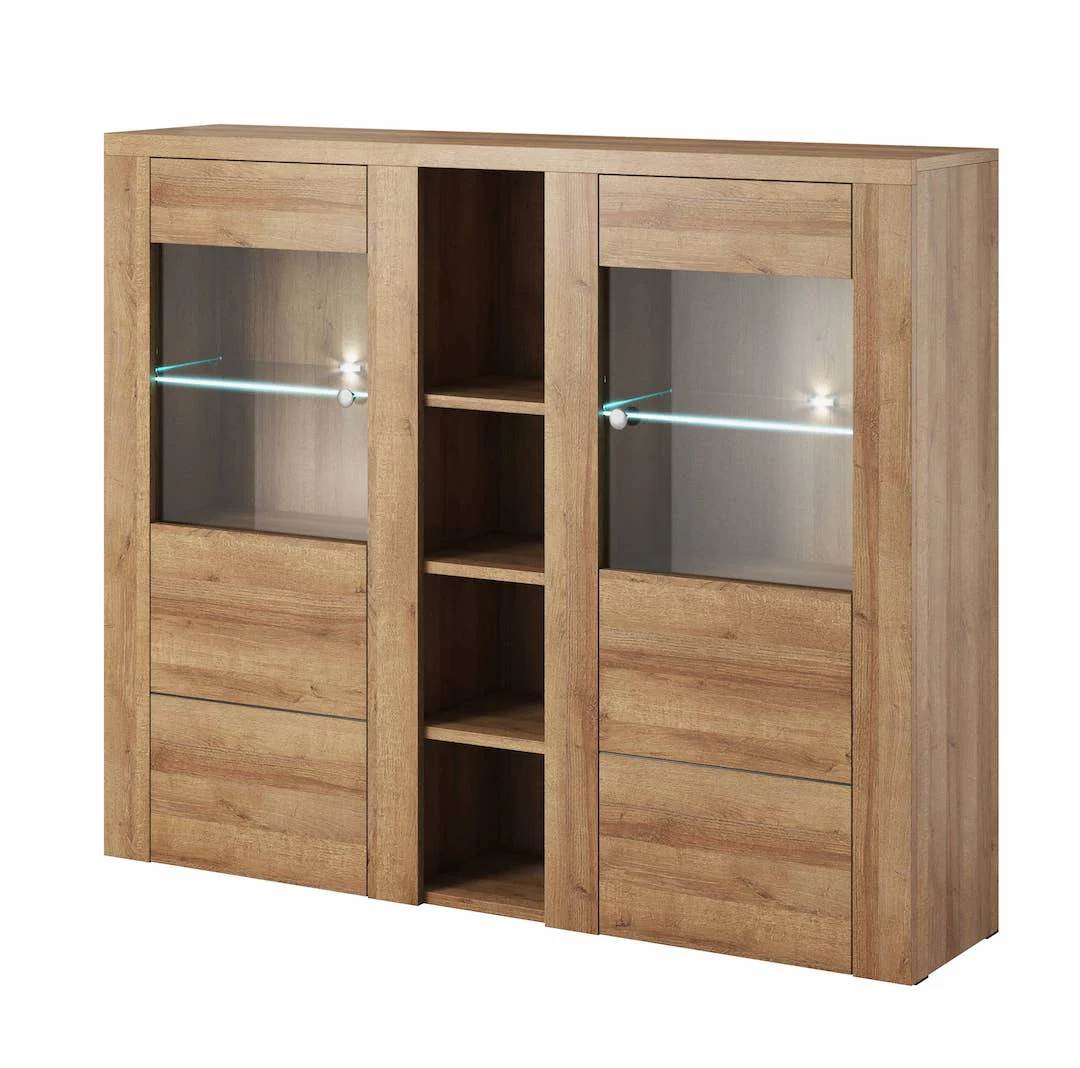 Larona 46 Display Cabinet 155cm - Image 4
