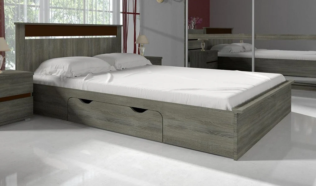 Latte Divan Bed 160cm - Image 3