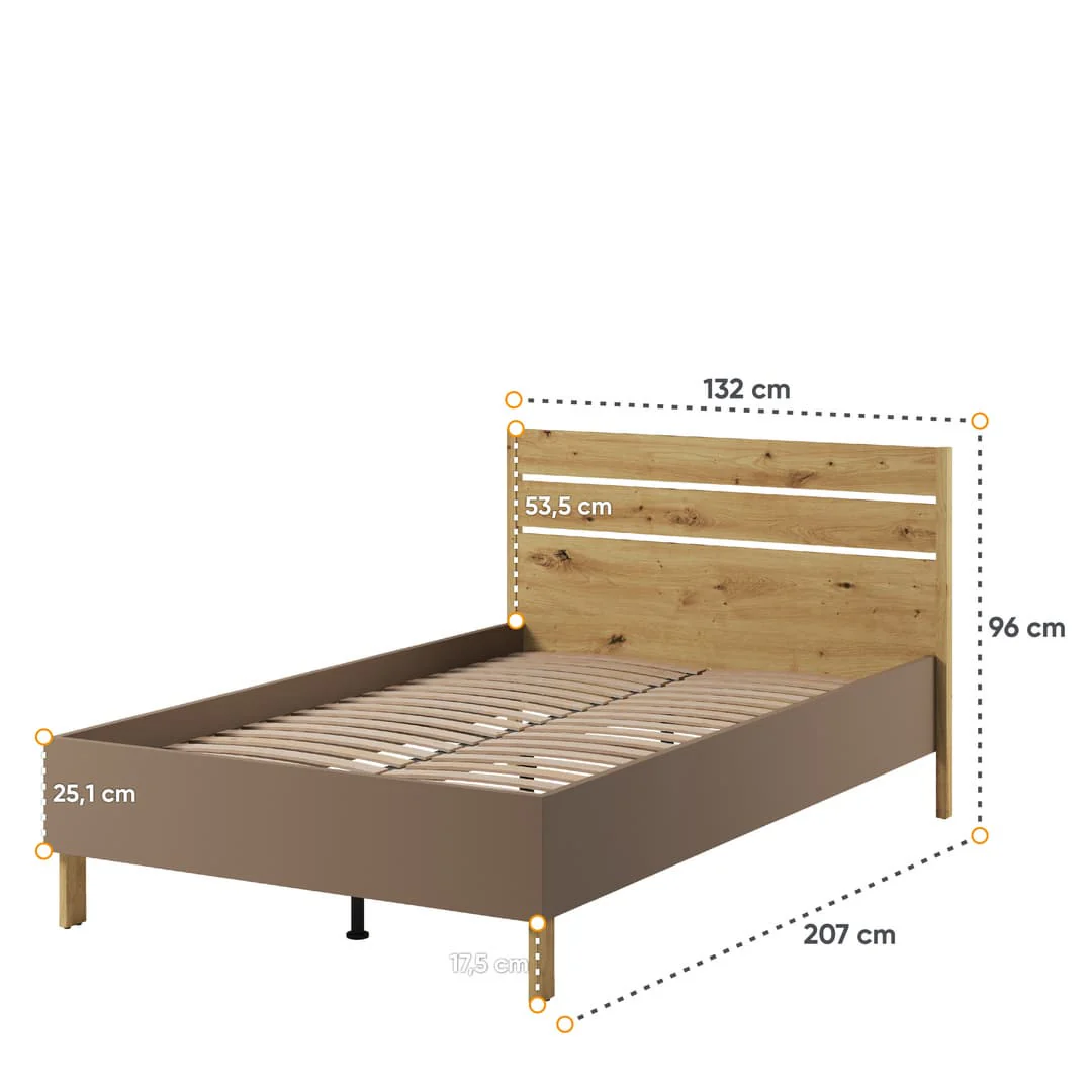 Lenny LY-08 Bed Frame [EU Small Double] - Image 3