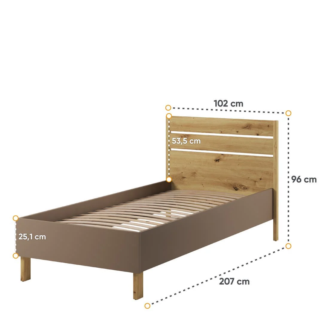Lenny LY-10 Bed Frame [EU Single] - Image 3