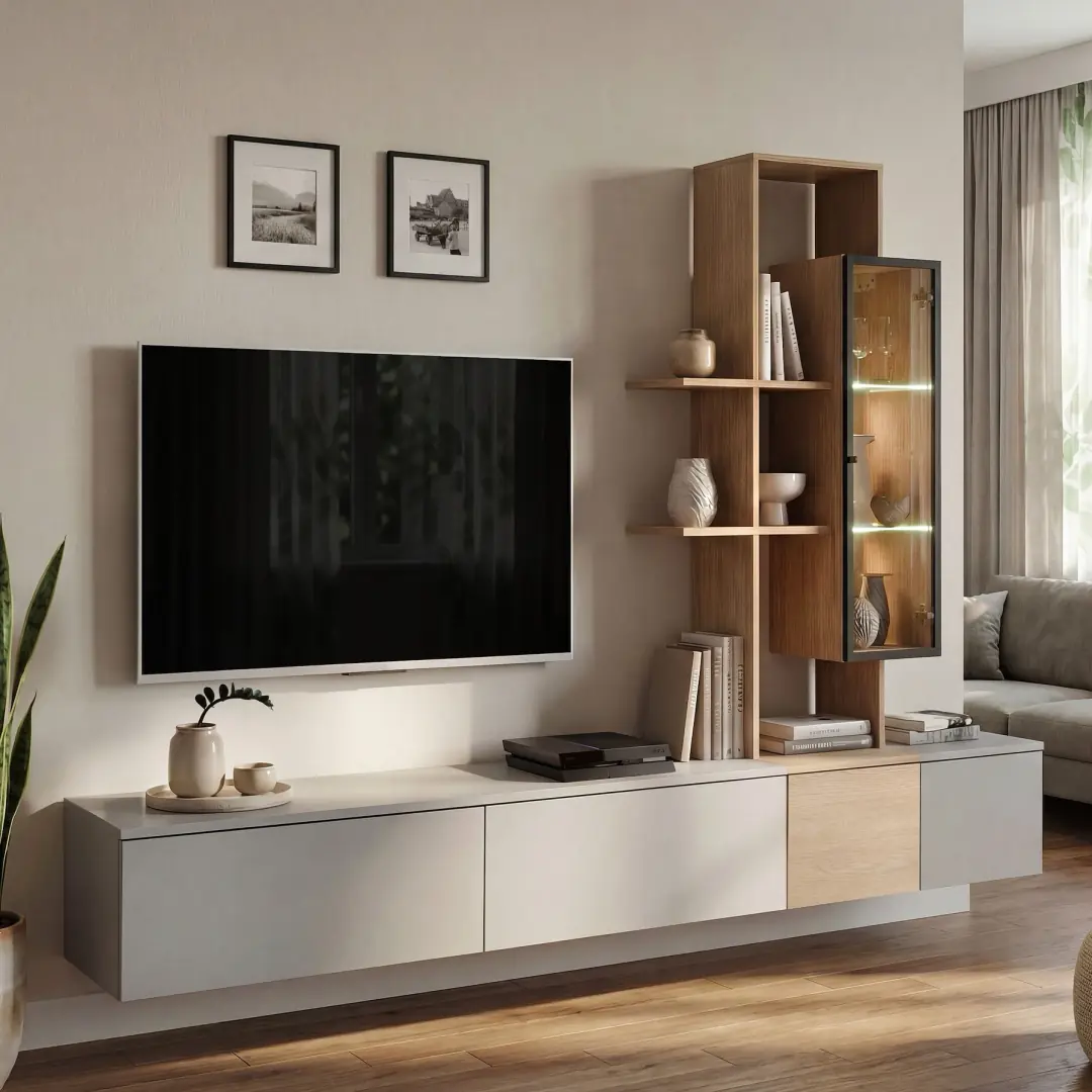 Leo Entertainment Unit For TVs Up To 70"
