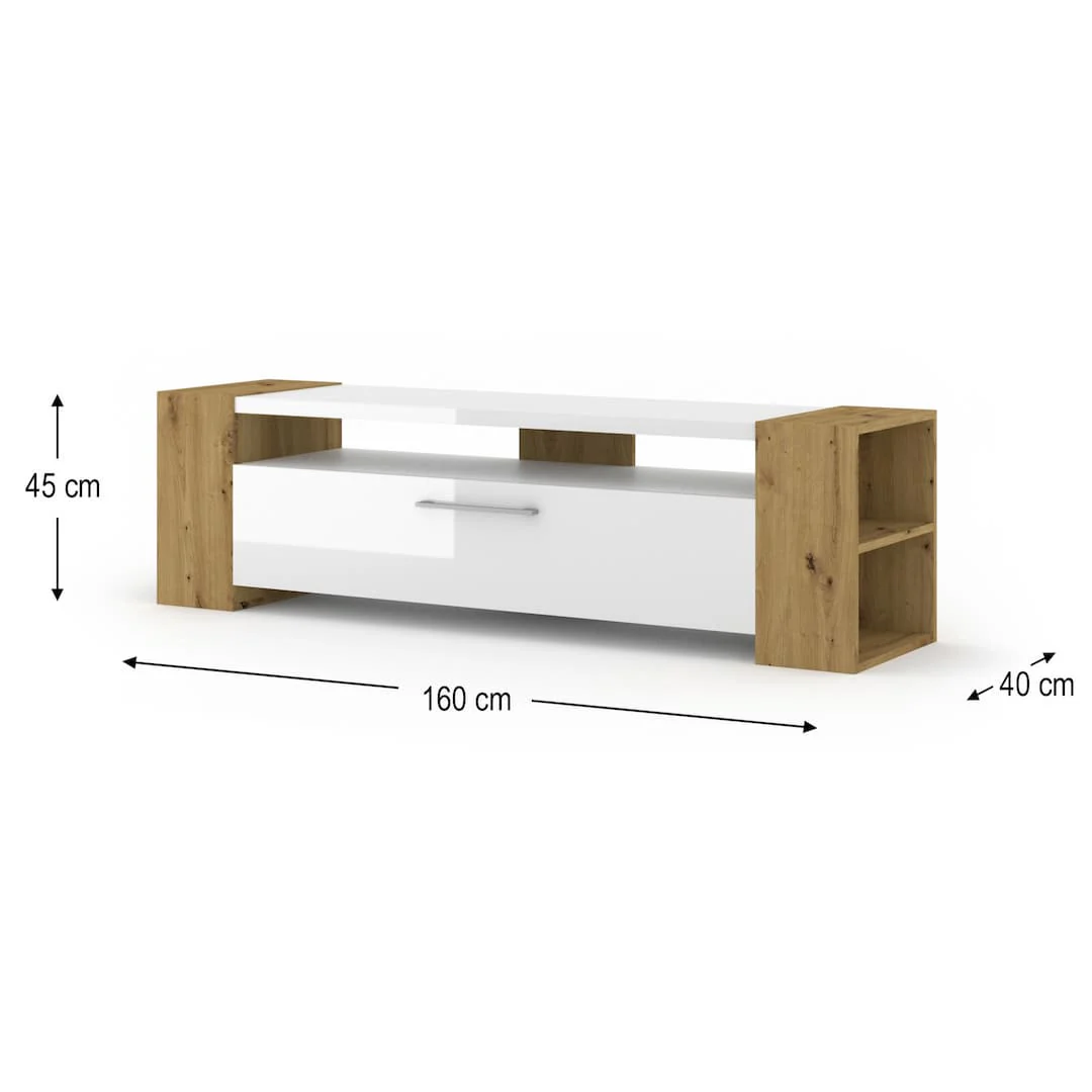 Livia TV Cabinet 160cm - Image 3