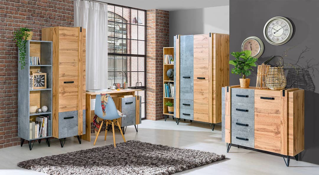 Lofter LO2 Tall Cabinet 45cm - Image 3