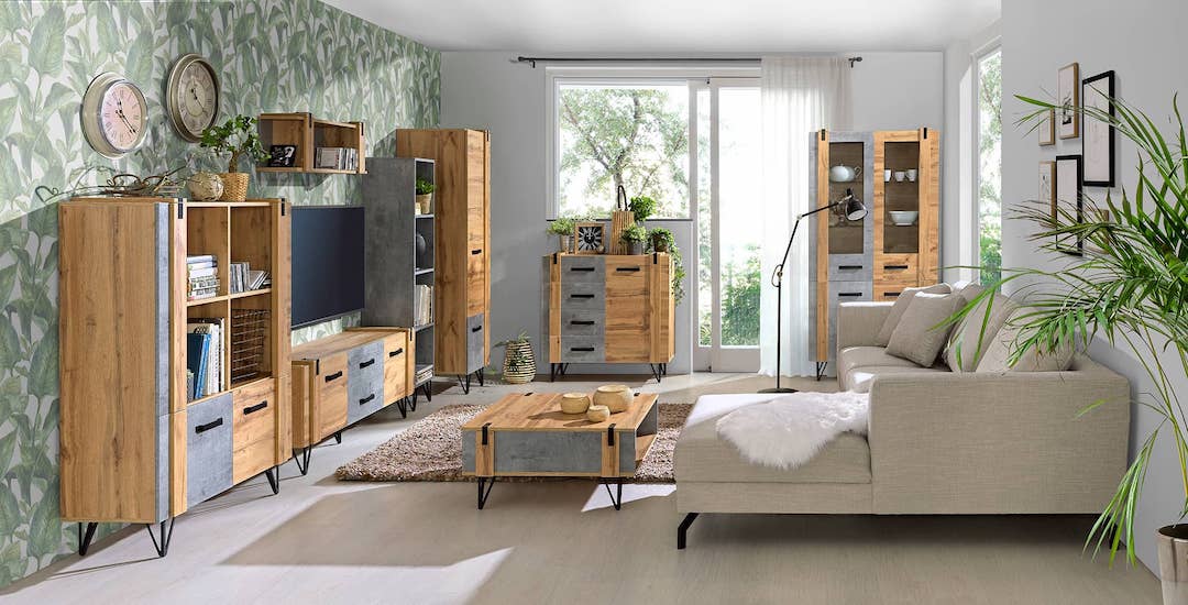 Lofter LO7 TV Cabinet 135cm - Image 4