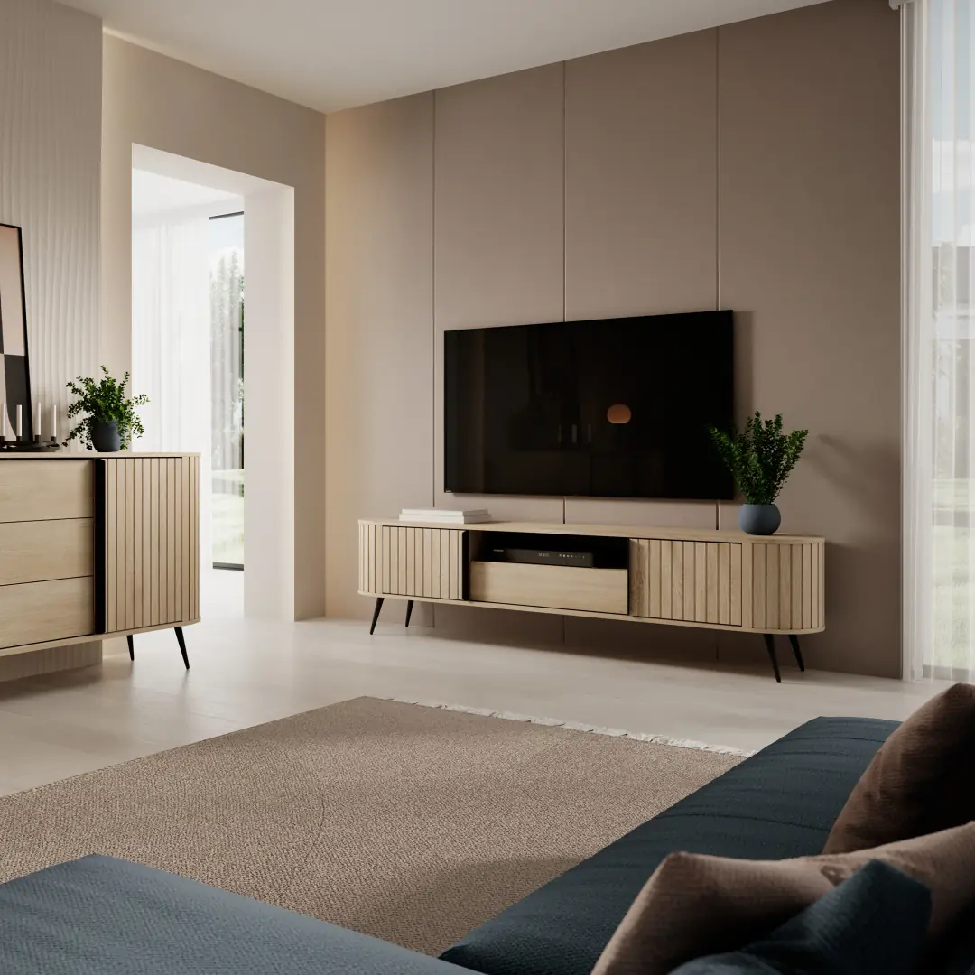 Lovi TV Cabinet 196cm - Image 10