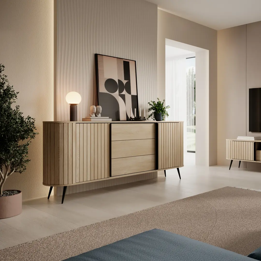 Lovi TV Cabinet 196cm - Image 9