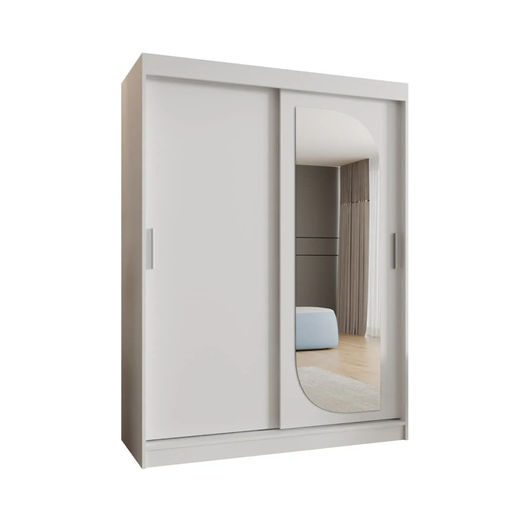 Lucy Sliding Door Wardrobe 150cm - Image 10