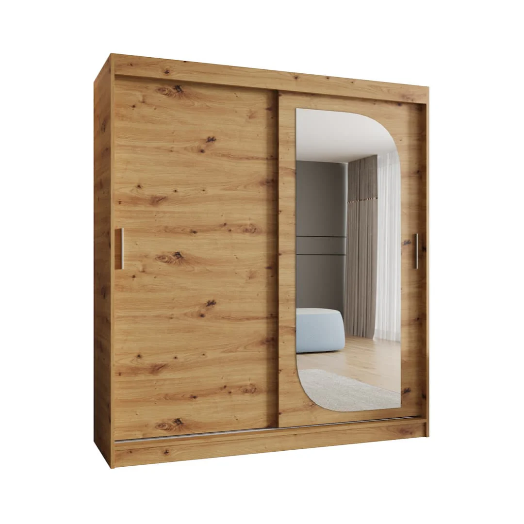 Lucy Sliding Door Wardrobe 180cm - Image 6