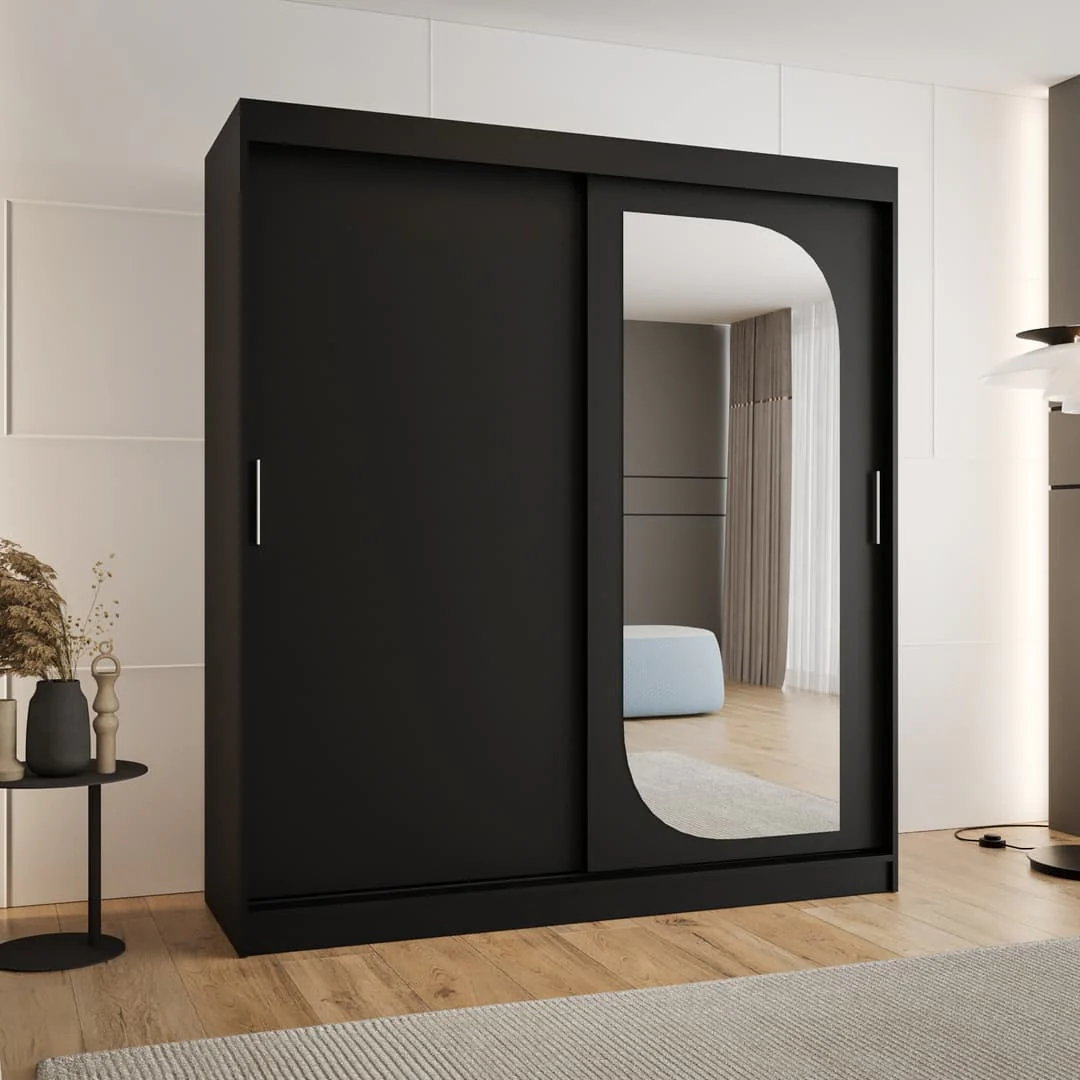 Lucy Sliding Door Wardrobe 180cm - Image 9