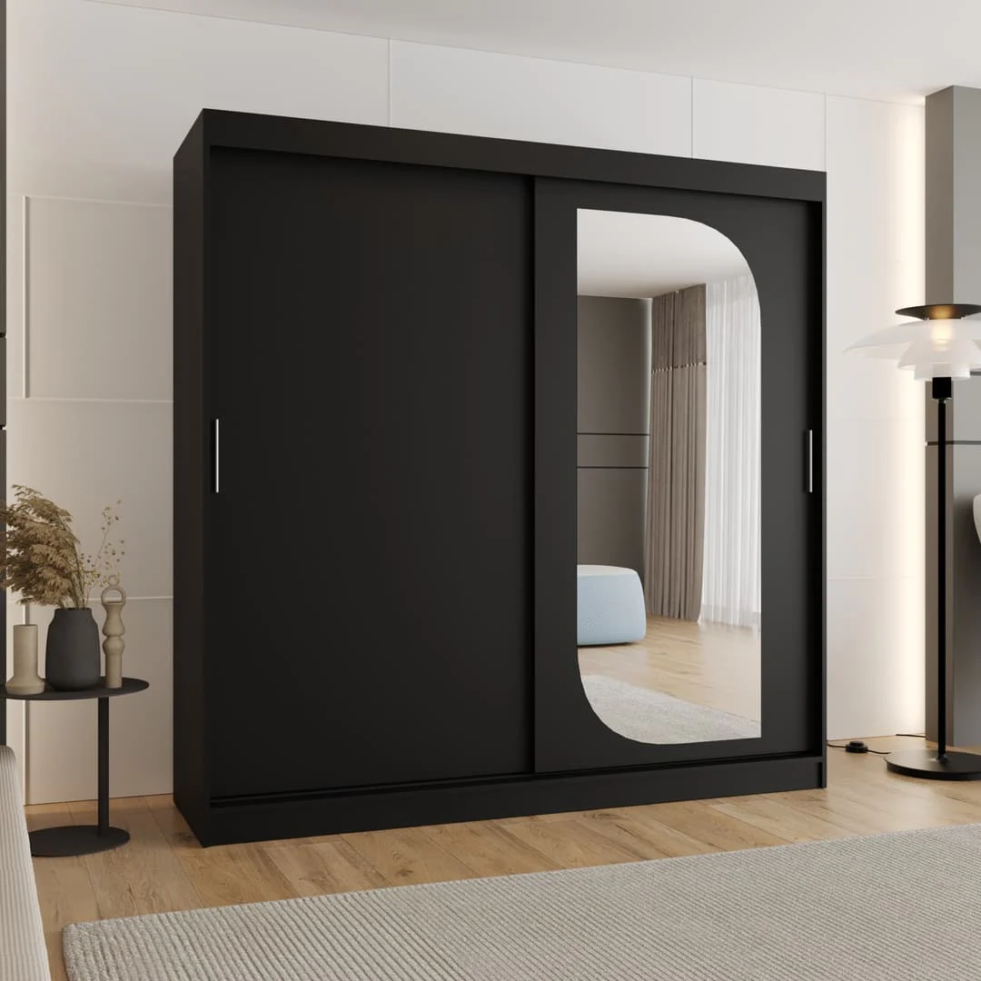 Lucy Sliding Door Wardrobe 200cm - Image 5