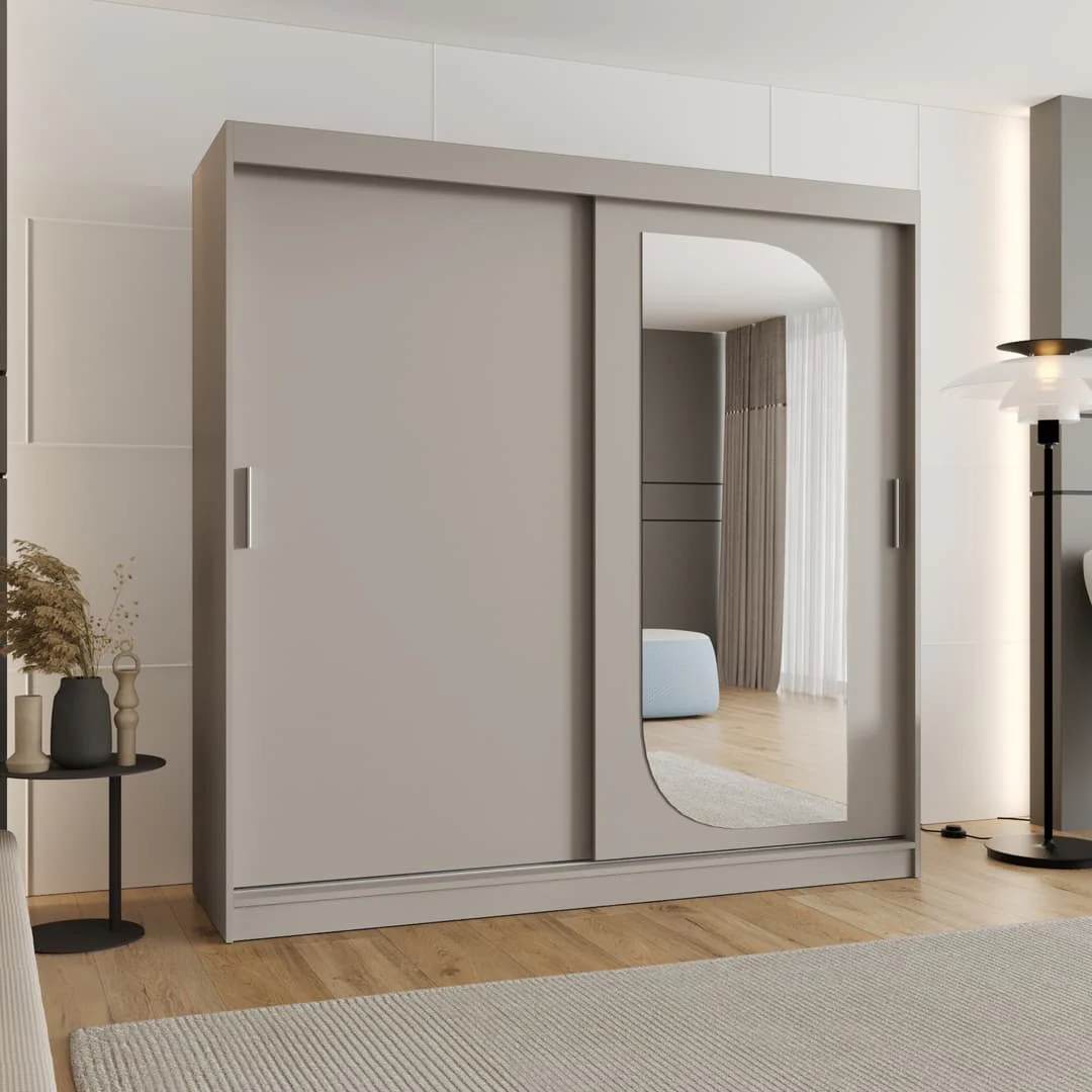 Lucy Sliding Door Wardrobe 200cm - Image 9