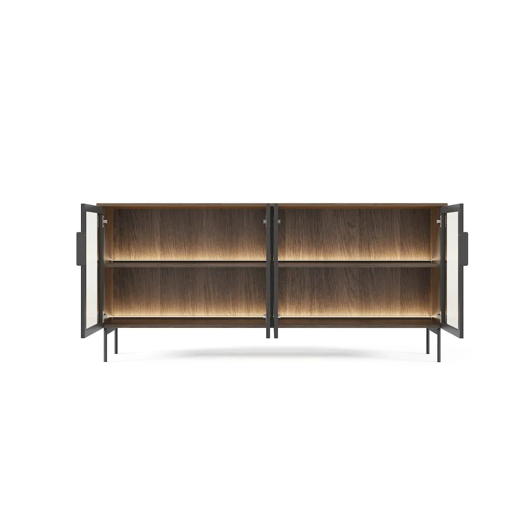 Lumi Display Sideboard Cabinet 181cm - Image 12