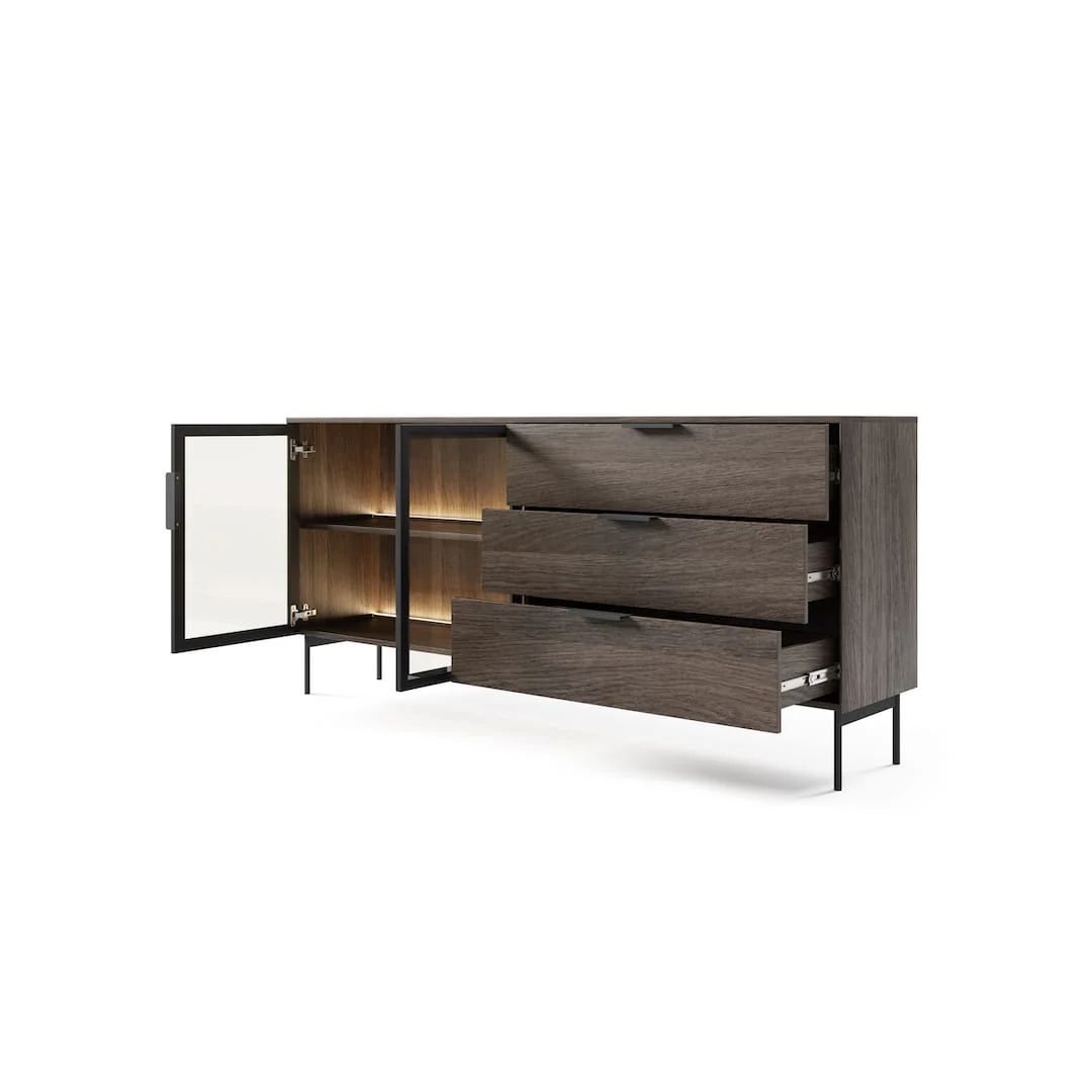 Lumi Sideboard Cabinet 181cm [Drawers] - Image 10