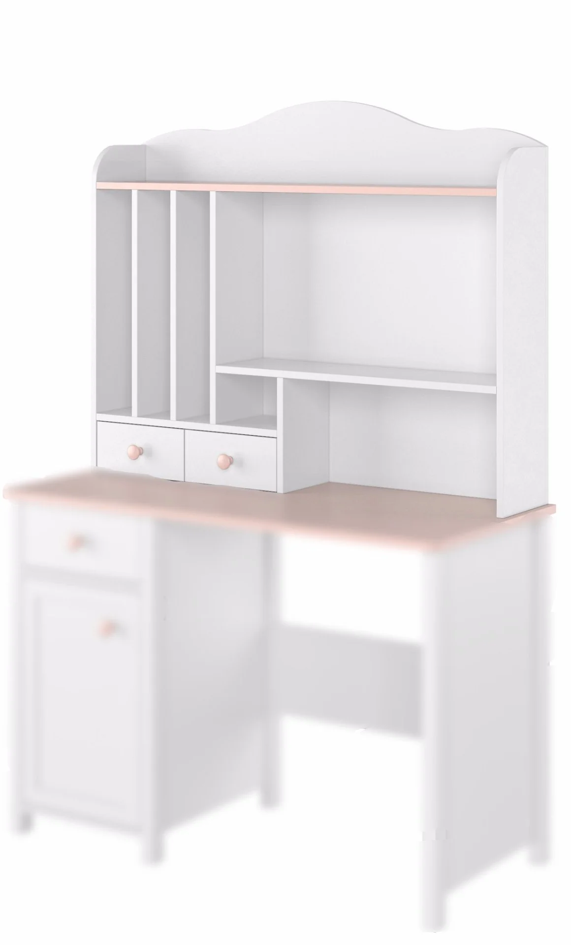 Luna LN-04 Desk Hutch 107cm - Image 3