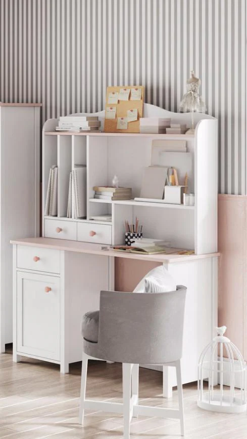 Luna LN-04 Desk Hutch 107cm - Image 4