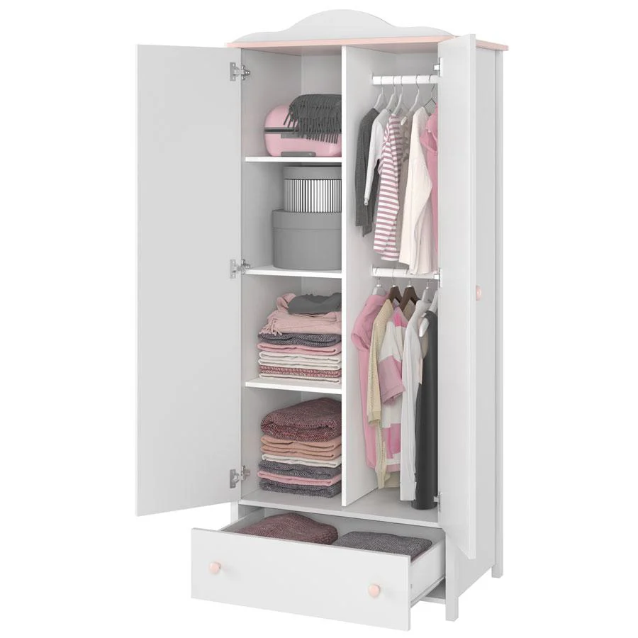 Luna LN-12 Hinged Wardrobe 85cm - Image 4
