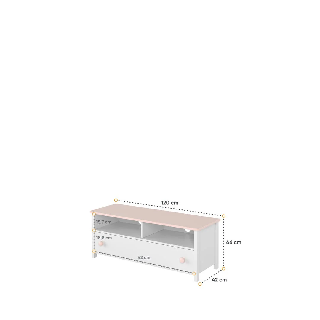 Luna LN-13 TV Cabinet 120cm - Image 2