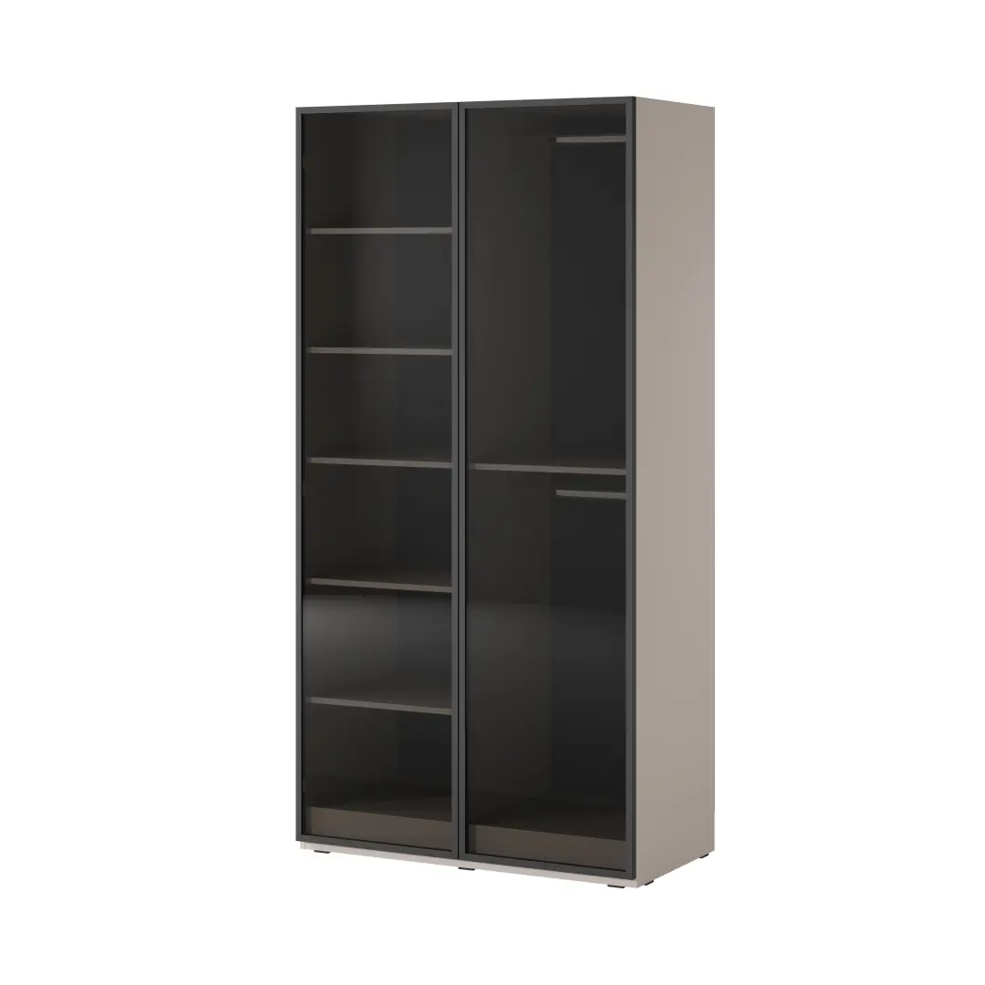 Lund Hinged Door Wardrobe 101cm [Anitsol] - Image 2