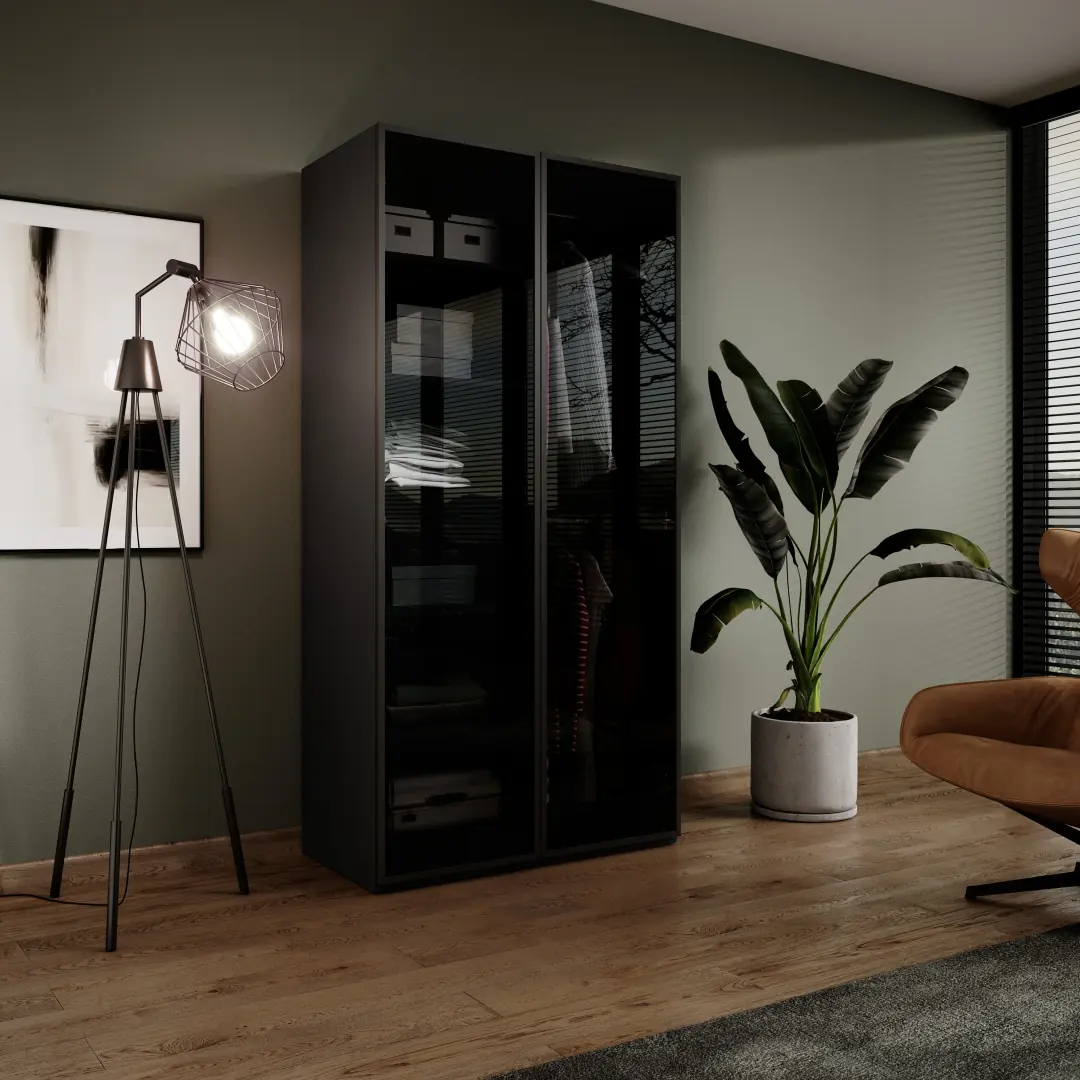 Lund Hinged Door Wardrobe 101cm [Anitsol] - Image 6