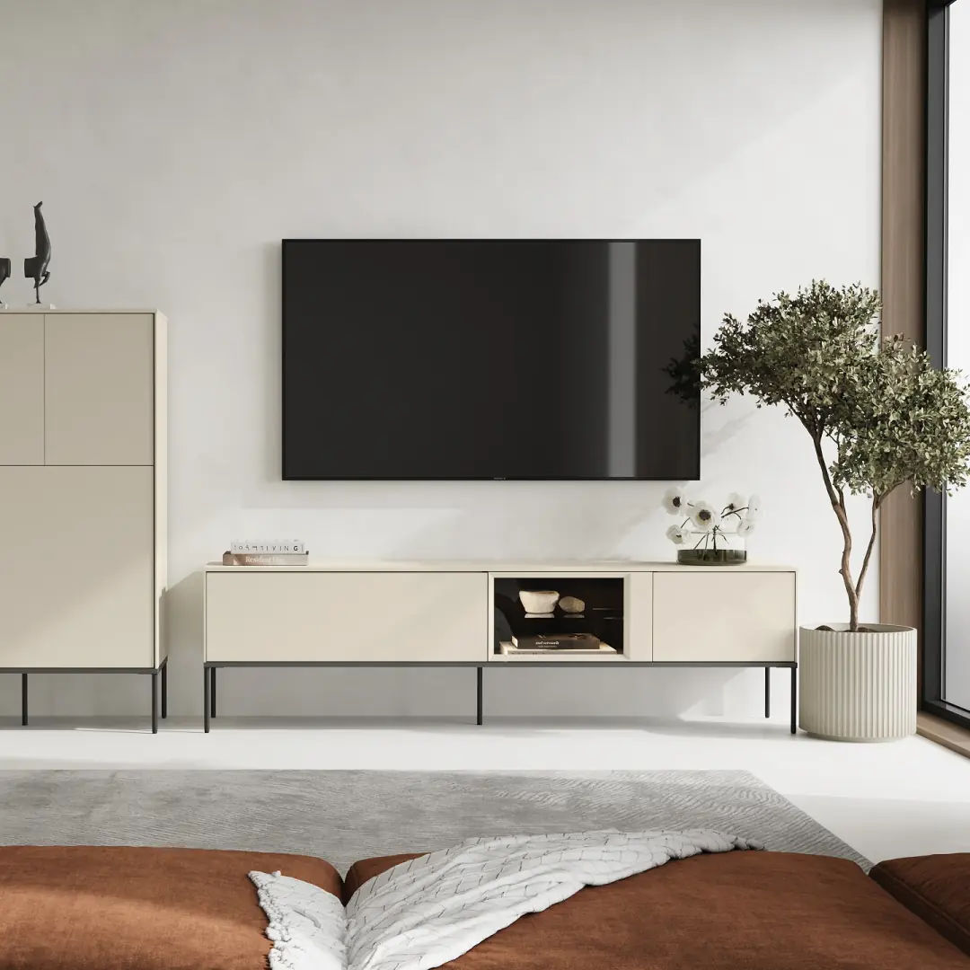 Lusso LS-02 Sideboard Cabinet 166cm - Image 6